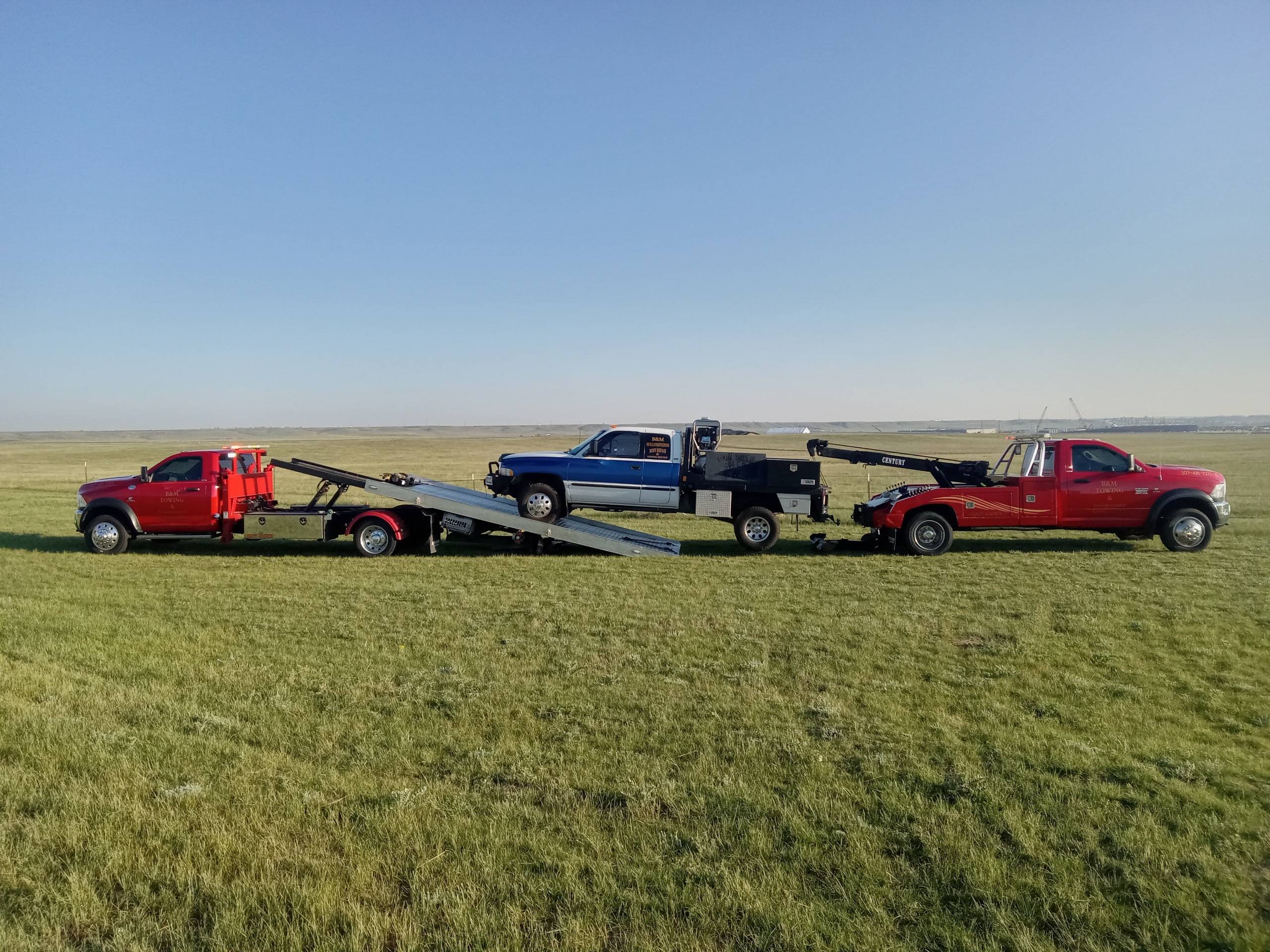 B&M Towing Truck